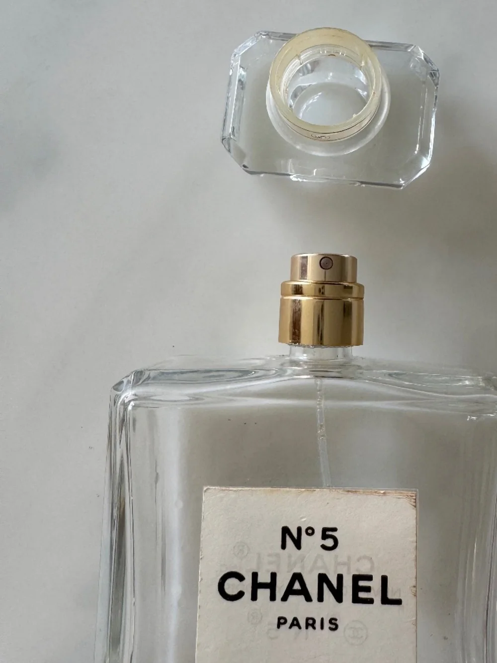 Chanel No 5 Empty 200ml Perfume Bottle